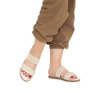 2511042 Garrapata Sandalia Sintético Beige