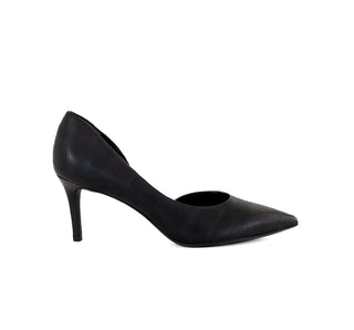 131002 Flexi Zapatilla media Piel Negro