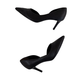 131002 Flexi Zapatilla media Piel Negro