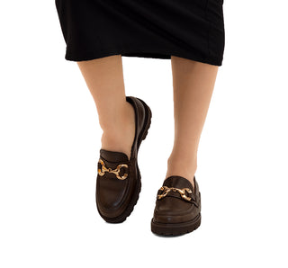 956004 Gillio Mocasin Lima Cafe