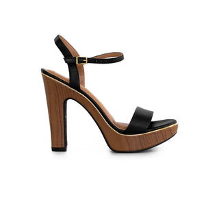 6292.300 Vizzano Sandalia Sintético Negro / café