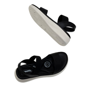 22817-7 Garrapata Sandalia Sintético Negro