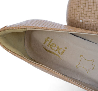 104501 Flexi Zapatilla media Piel Nude