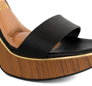 6292.300 Vizzano Sandalia Sintético Negro / café