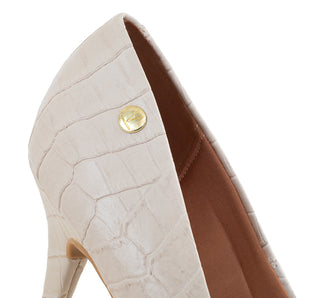 1184.1101 Vizzano Zapatilla alta Napa croco Beige