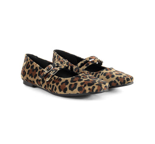 ES-01 Sarah studio Flats Textil Leopardo