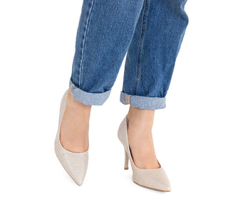 1184.1101 Vizzano Zapatilla alta Napa croco Beige