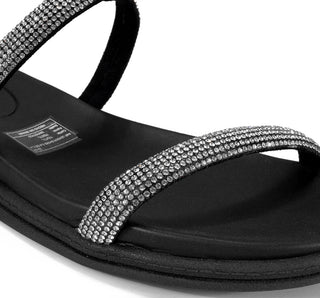 8488.105 Beira rio Sandalia Tira pronta Negro