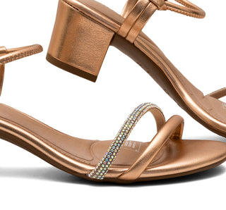 8246.1205 Beira rio Sandalia Metalizado premium Oro rosa