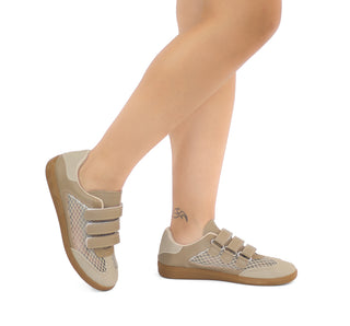 241005 Garrapata Tenis Textil Beige