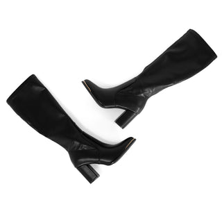 2409111 Garrapata Bota Sintético Negro