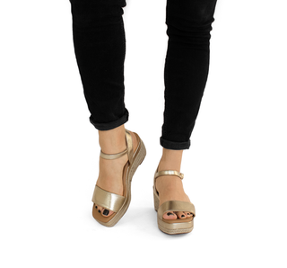 2513025 Garrapata Sandalia Sintético Oro