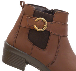 130008 Flexi Botin Piel Café