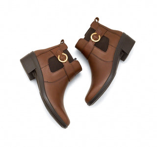 130008 Flexi Botin Piel Café