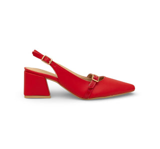 PL-01 Sarah studio Zapatilla baja Cabra corte Rojo