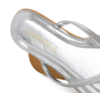 111008 Garrapata Sandalia Sintético Plata