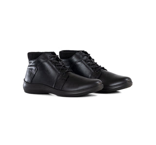 25911 Flexi Botin Piel Negro