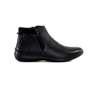 25913 Flexi Botin Piel Negro