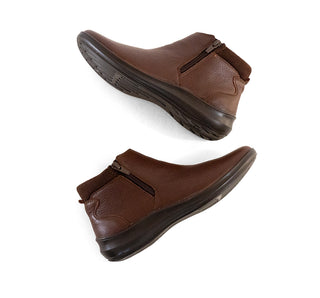25913 Flexi Botin Piel Chocolate