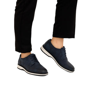 26001 Garrapata Casual Sintético Azul marino