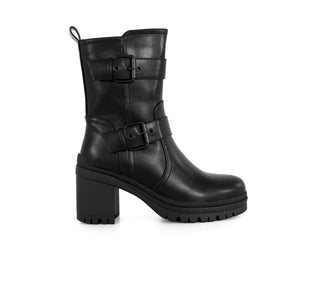 2409073 Garrapata Bota Sintético Negro