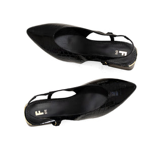 262505 Efe Zapatilla media Charol Negro