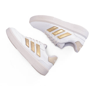 JI2203 Adidas Tenis Sintético Blanco