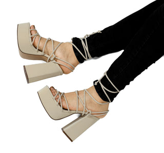 49667 Senties Sandalia Buck Beige