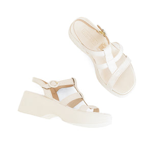 5503.101 Moleca Sandalia Napa turim Blanco