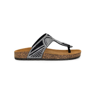 311007 Garrapata Sandalia Sintético Negro