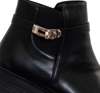 271002 Makana Botin Sintético Negro