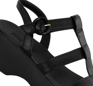 5503.101 Moleca Sandalia Napa turim Negro