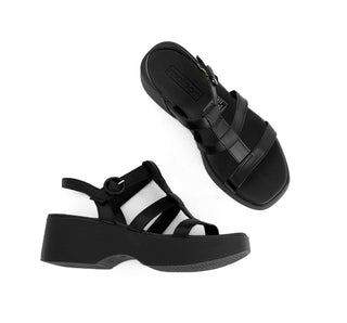 5503.101 Moleca Sandalia Napa turim Negro