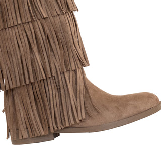 281001 Makana Bota Sintético Beige