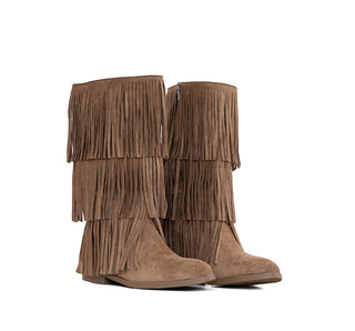 281001 Makana Bota Sintético Beige