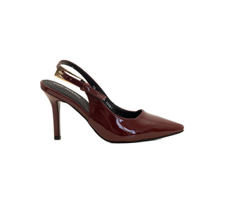 285036 Lady paulina Zapatilla alta Charol Vino