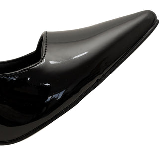 285036 Lady paulina Zapatilla alta Charol Negro