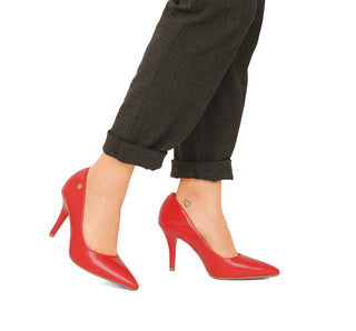 1184.1101 Vizzano Zapatilla alta Verniz premium Rojo