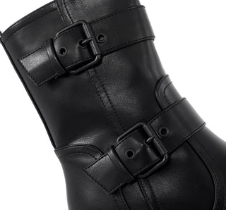 2409073 Garrapata Bota Sintético Negro