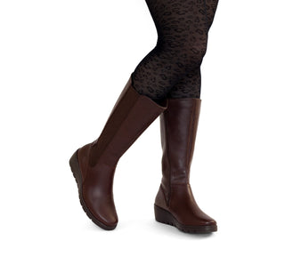 104822 Flexi Bota Piel Cafe