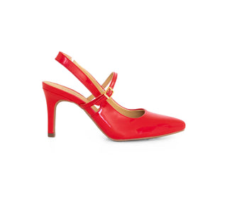 104519 Flexi Zapatilla media Sintético Rojo