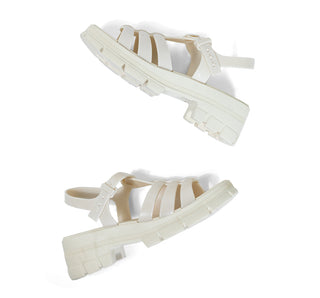 2783 Ulan Sandalia Plastico Blanco