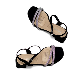 614001 Garrapata Sandalia Durazno Negro