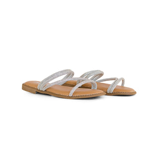 111009 Garrapata Sandalia Sintético Plata