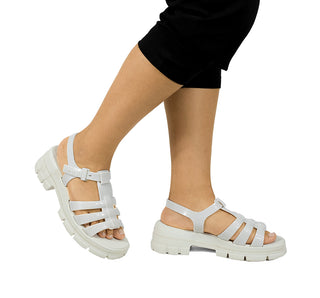 2783 Ulan Sandalia Plastico Blanco