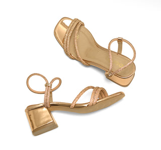 732007 Berlin Sandalia Sintético Oro rosa