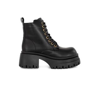 YX832 Garrapata Botin Sintético Negro