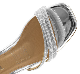 732007 Berlin Sandalia Sintético Plata