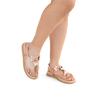 8513.102 Beira rio Sandalia Metalizado premium Oro rosa