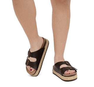 511003 Garrapata Sandalia Sintético Cafe